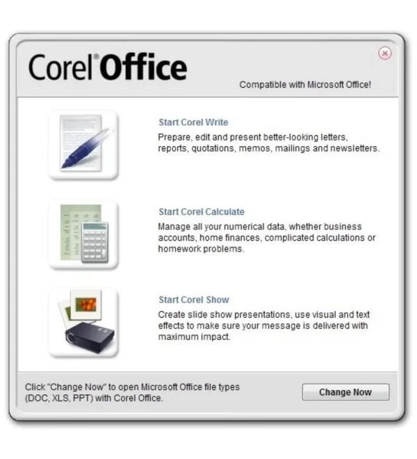 Corel Office 5 | Word Processor, Spreadsheets, Presentations, Cloud Support & Sharing - Image 2