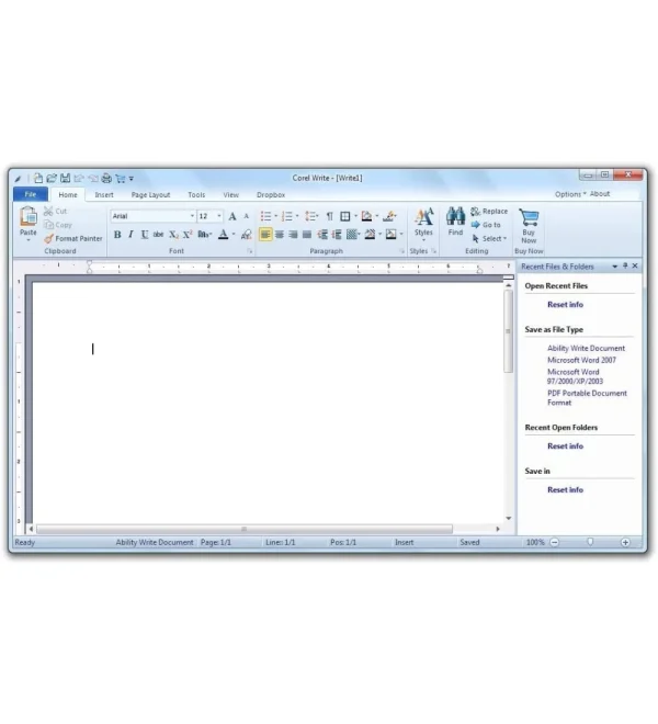 Corel Office 5 | Word Processor, Spreadsheets, Presentations, Cloud Support & Sharing - Image 3